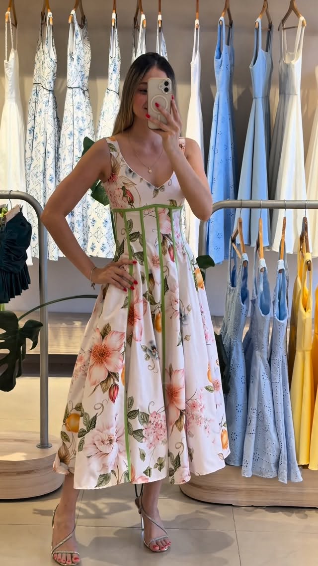 Vestido Estampado Primavera