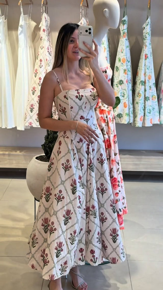Vestido Estampado Camelia