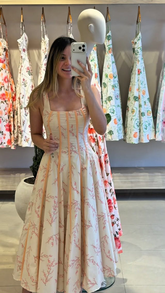 Vestido Estampado Aurora