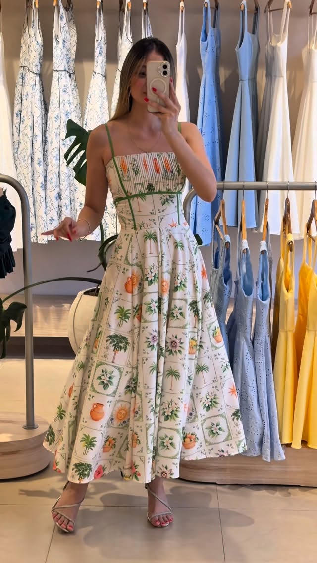 Vestido Estampado Floribella